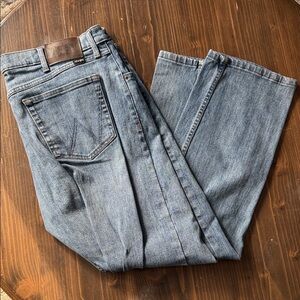 Wrangler Men's Straight Fit Blue Jeans